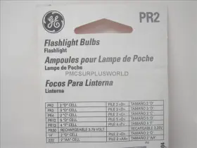PR2-BP2 GENERAL ELECTRIC Miniature Lamp Blister Cards #3