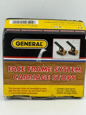 856S GENERAL TOOLS Frame Carriage Jig Stopper