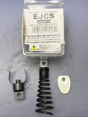 Ejcs GENERAL WIRE SPRING Rooter Junior Cutting Set