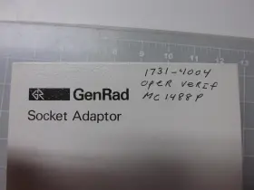 1731-4004 GENRAD Socket Adaptor Line Driver #3