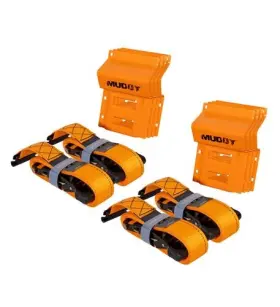 MUD-WCTDK-4PK GO MUDDY Utv Wheel Chock Tie Down Pack Kit