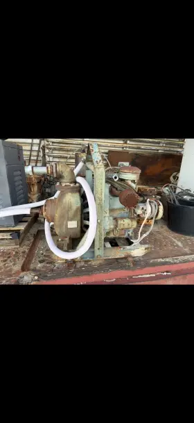 T4X3 GORMAN RUPP Lister Diesel Engine Water Pump Priming