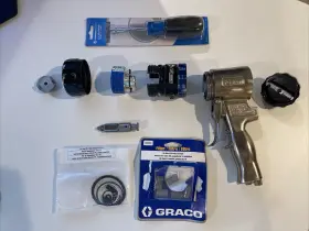 3A7314J GRACO Fusion Spray Foam Gun Mixing Chamber Ring Kit #2