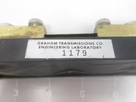 1179 GRAHAM TRANSMISSIONS Transmission #3
