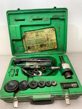 7646 GREENLEE Hydraulic Knockout Driver Set
