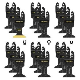 OTB-005 GRINOXA Oscillating Saw Multitool Cutting Blade Set