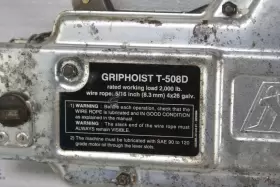 T508D GRIPHOIST Wire Rope Cable #2