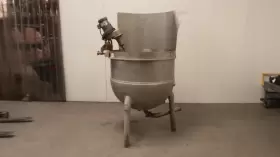 RA150-SP-G-11 GROEN/MIX MOR Jacketed Kettle Mixer Gallons