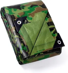 GS09801CA-6X6F GUARD SHIELD Camo Tarp Camouflage Light