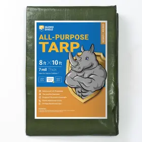 GS11001GG-8X10F GUARD SHIELD Tarp Waterproof Feet