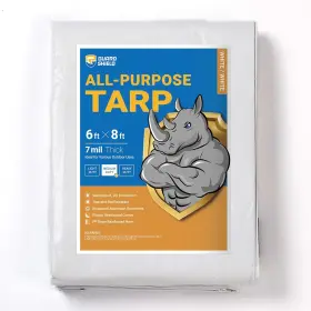 GS11001WW-6X8F GUARD SHIELD Tarp Feet Poly