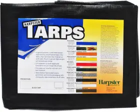 BLK6X20 HARPSTER TARPS Light Tools