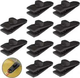 345932320834 HENGLISAM Tarp Clips Lock Grip Clamps Withstand