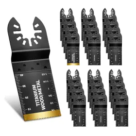 784154697094 HIINNY Oscillating Tool Blades Titanium