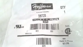 59720 HOFFMAN Aspb Hole Seal Kit #2