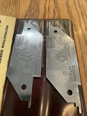 666-667 HOUSER Valve Spring Shim Gauges #2