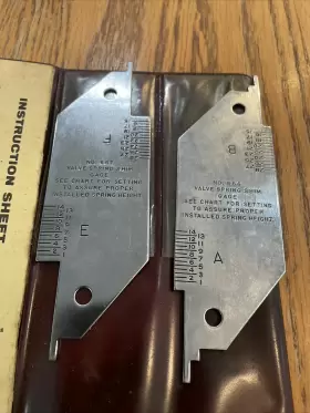666-667 HOUSER Valve Spring Shim Gauges #3