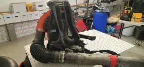 580BTS HUSQVARNA Backpack Leaf Blower #3