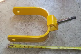 123644-1 HUSTLER Turn Caster Fork Hyperdrive