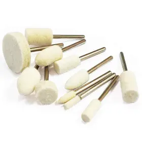 737311564210 IELEK Polishing Buffing Wheel Set Dremel Felt #3
