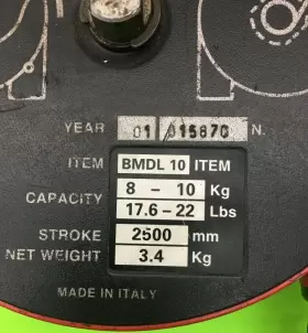 BMDL-10 INGERSOLL RAND Irax Tool Balancer #3