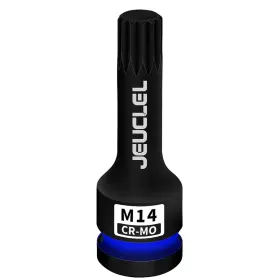 JEEU028 JEUCLEL Triple Square Impact Spline Bit Socket