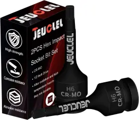 JEUS-630 JEUCLEL Hex Impact Bit Socket Drive Allen