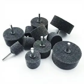 749877635686 JUNLIXN Fiber Buffing Wheels Shank Abrasive