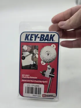 1PGR5 KEY-BAK Chuck Retractor Steel Chain Drill Press