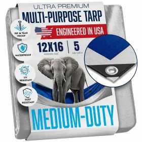 Mediumvariation KING-A-MA-JIGS Tarp Waterproof Poly Mil