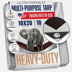 850041456119 KING-A-MA-JIGS Tarp Mil Waterproof Tear