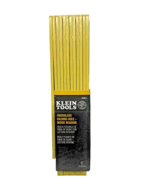 910-6 KLEIN Fiberglass Folding Ruler