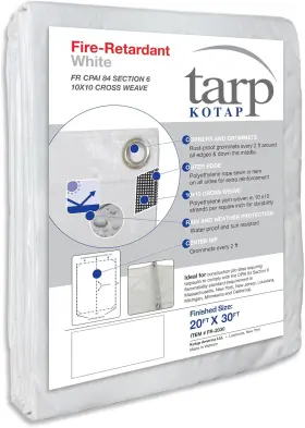 FR-2030 KOTAP Fire Retardant Tarp Construction