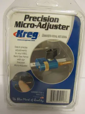KMS7215 KREG Precision Micro Adjuster Saw Fence Woodworking