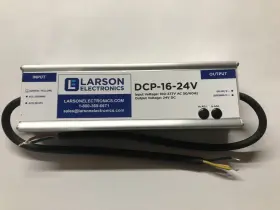 DCP-16-24V LARSON ELECTRONICS Waterproof Supply Amp Power