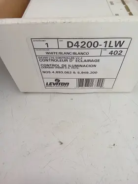 D4200-1LW LEVITON Lighting Controller #3