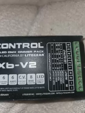 6X6-V2 LITEGEAR Led Dmx Dimmer Pack Control #3