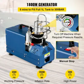 810087871512 LIVFITUP Vevor High Pressure Compressor Air