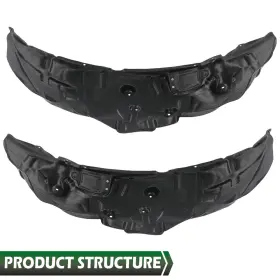 BDA14822 LQI Front Driver Passenger Inner Fender Liner Set