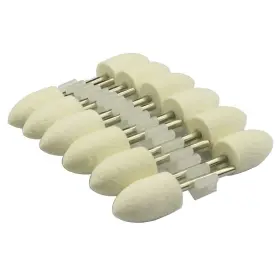 CEC1215 LUO KE Wool Felt Polishing Bits Buffing Dremel Rotary #2