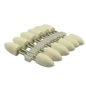CEC1215 LUO KE Wool Felt Polishing Bits Buffing Dremel Rotary