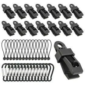 YT-ZMY024 LUODAKA Tarp Clamps Clips Lock Grip Carabiners