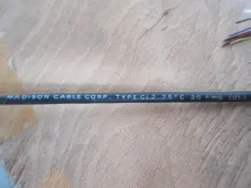 09RBA00001 MADISON CABLE Roll Power Circuit Awg #3