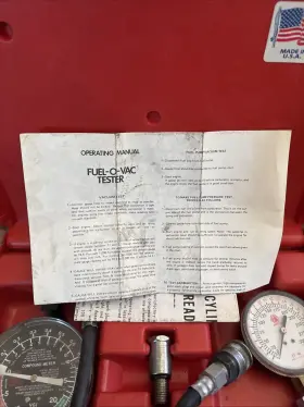 PN-42440 MATCO TOOLS Fuel Vac Tester Vacuum Kit #2