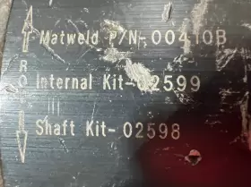 00410B MATWELD Straight Stone Hydraulic Grinder #2