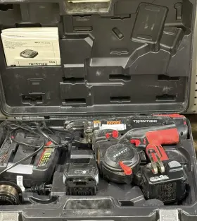RB441T Twin Tier Rebar Tie Gun Batteries Charger