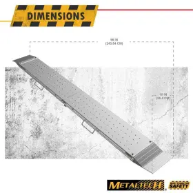M-AR008 METALTECH Bike Atv Loading Ramp #3