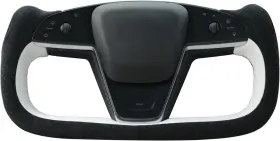 Mewant 2us-cus21468006-fy Hand Stitched Tesla Model S Yoke Steering Wheel Cover Wrap For Mode