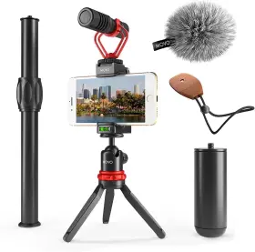 MV-T1 MOVO Smartphone Vlogging Mini Tripod Phone Grip Kit