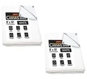 CT8-10-WX2-PK MYTEE PRODUCTS Pack Canvas Tarp